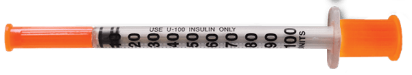 100 unit syringe